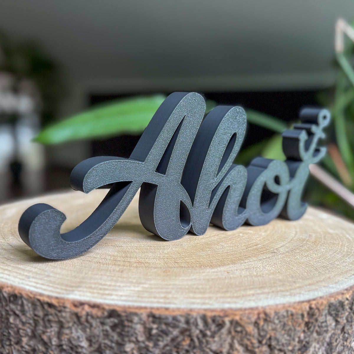 Lettering "Ahoi"