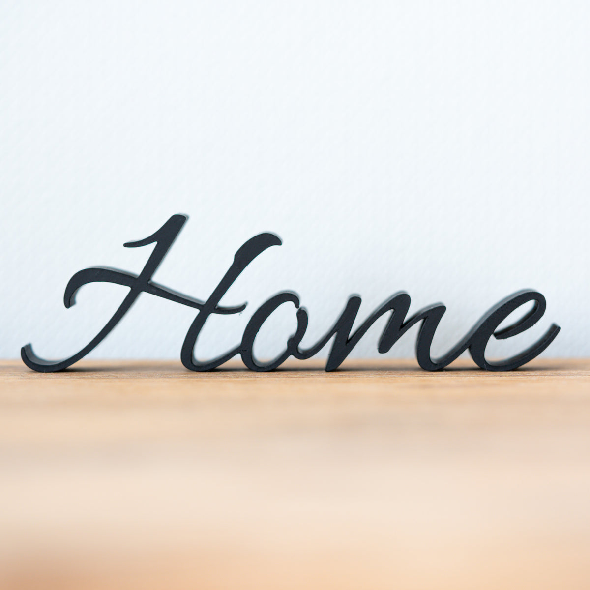 Lettering "Home"