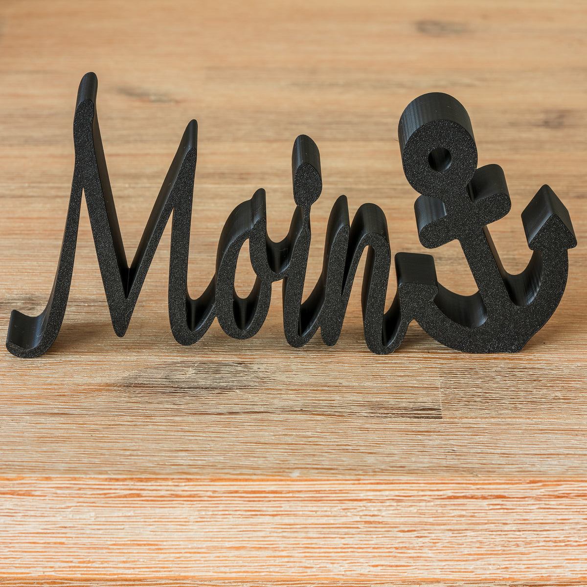 Lettering "Moin"