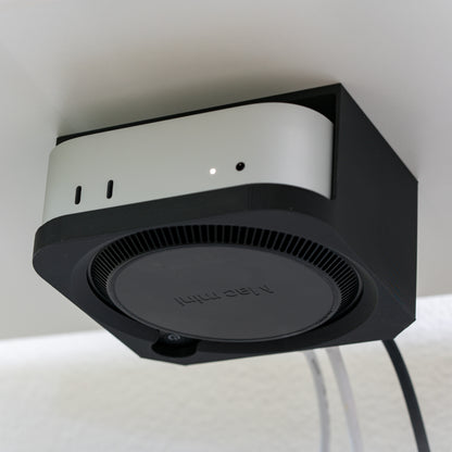 Mac mini M4 Underdesk Halter, Schreibtischhalter MacMini 2024-schwarz