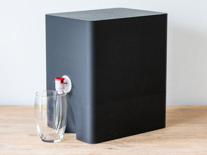 5L Bag in Box Saftspender Quer mit Erhöhung, freistehend