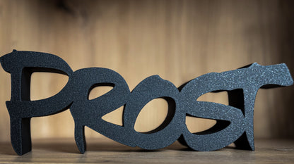 Lettering "CHEERS"