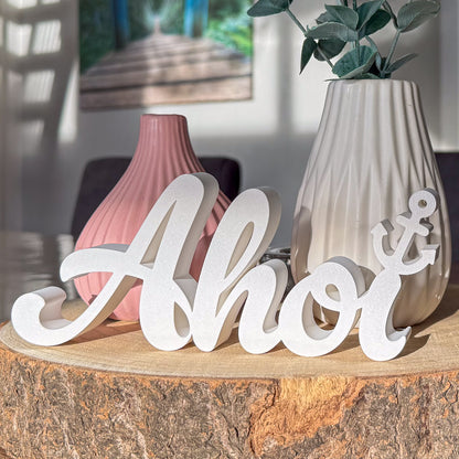 Lettering "Ahoi"