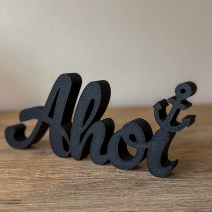 Lettering "Ahoi"