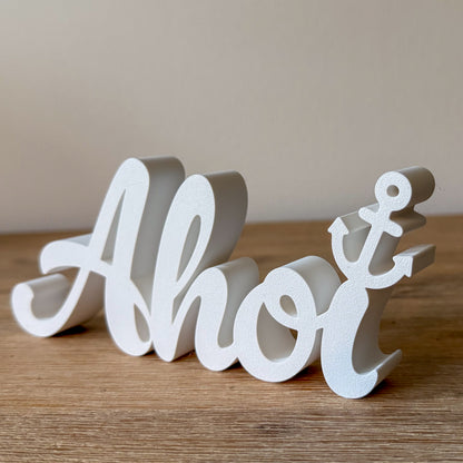 Lettering "Ahoi"